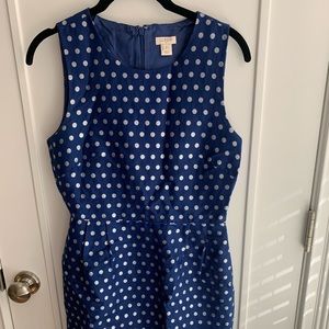 Factory version of Jcrew dazzle dot dress